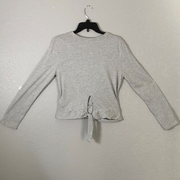 Frayed Jeans Women's Large Romi Twist Front Top - Picture 4 of 8